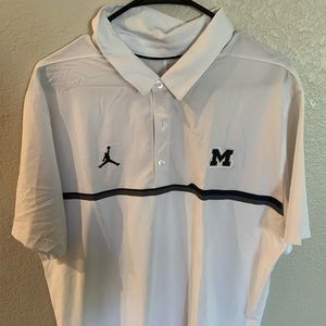 Jordan Nike Michigan Golf shirt in EUC!